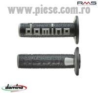 Set mansoane cross - enduro Domino - culoare: negru/gri(lungime: 120 mm)